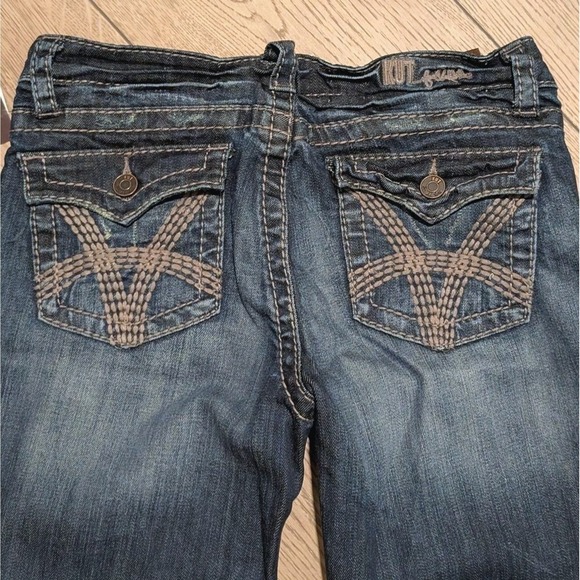 Kut From The Kloth Jeans Size 2 Denim Capri Cropped Dark Wash Denim Pants NWT - Picture 7 of 7